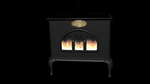 Oak Fire England Stove preview image
